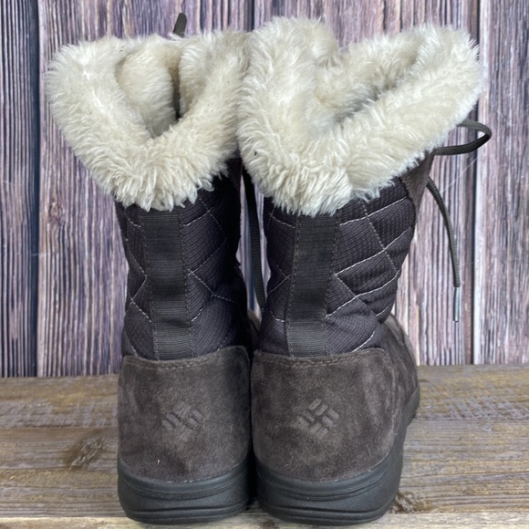 Women’s Columbia Ice Maiden II Quilted Brown Suede Boots- Size 6 - Picture 3 of 11